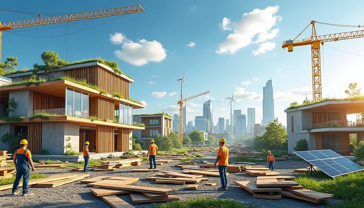 Économie circulaire bâtiment découvrez comment l'économie circulaire transforme le secteur du bâtiment. explorez les innovations, les pratiques durables et les stratégies pour réduire les déchets tout en construisant un avenir plus écologique.