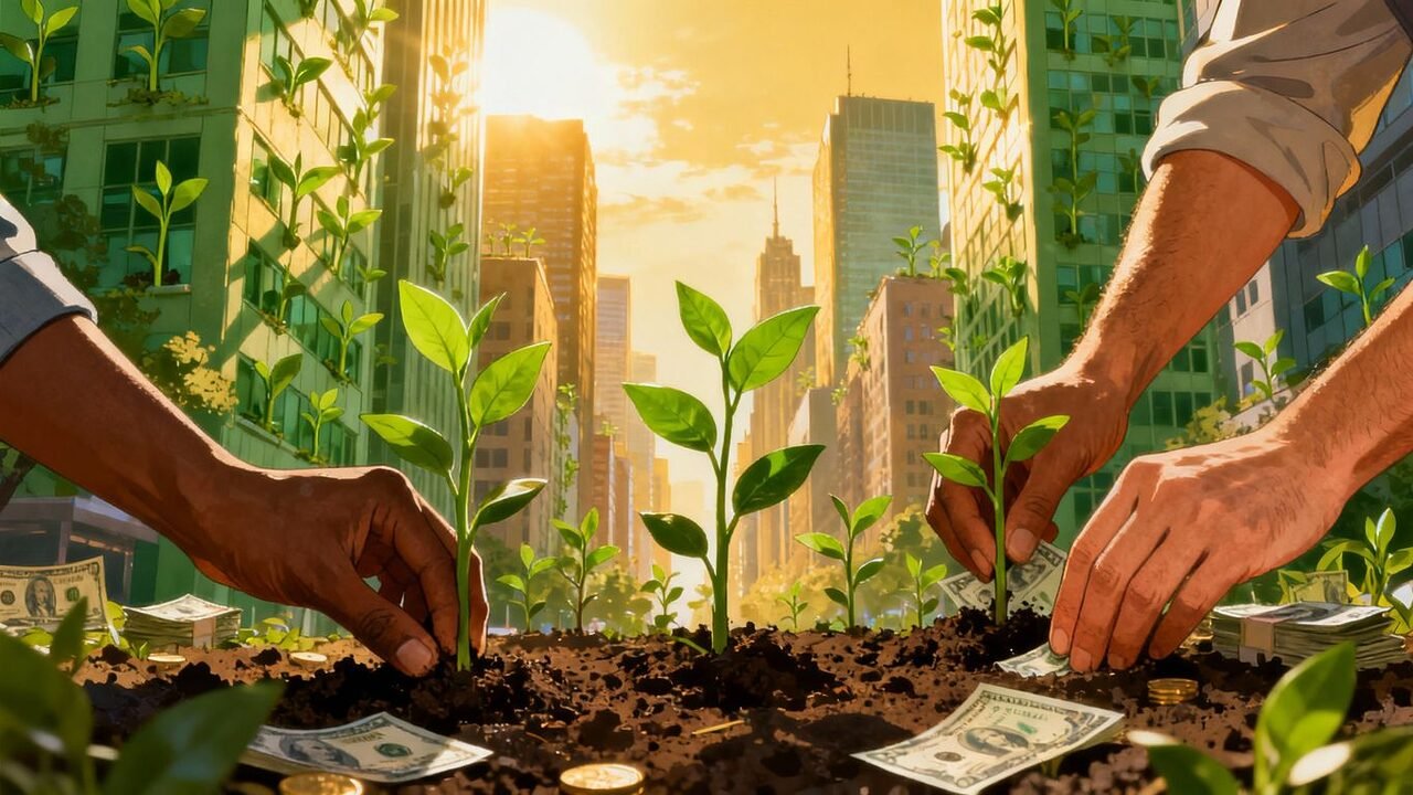Inversión de impacto: crecimiento verde en la ciudad.